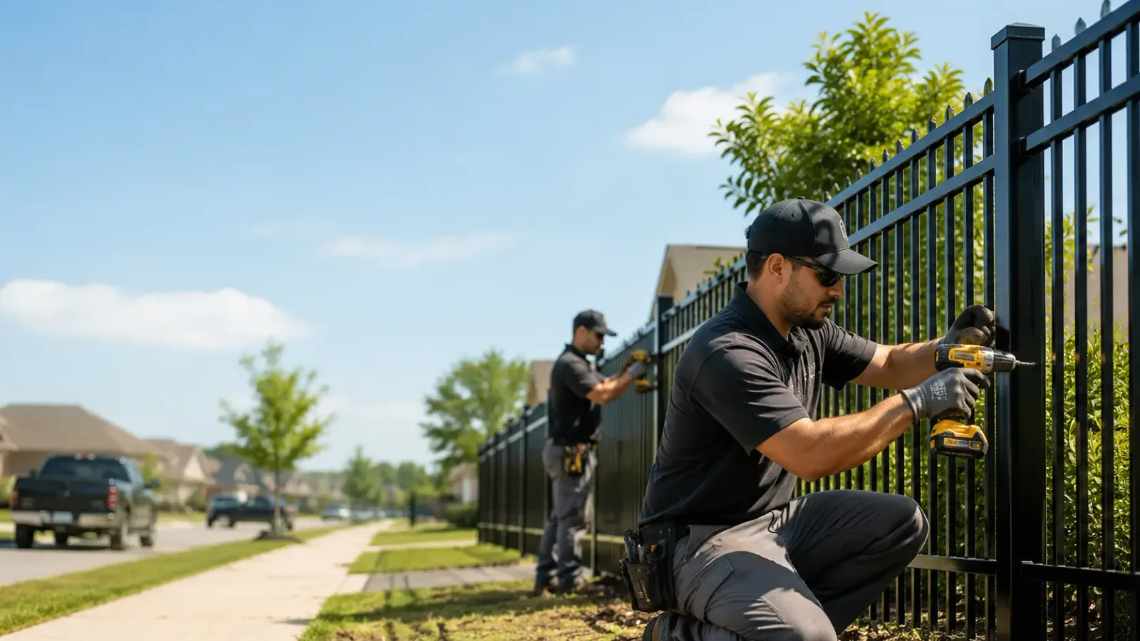 Metal Fence Installation in Burlington, WA